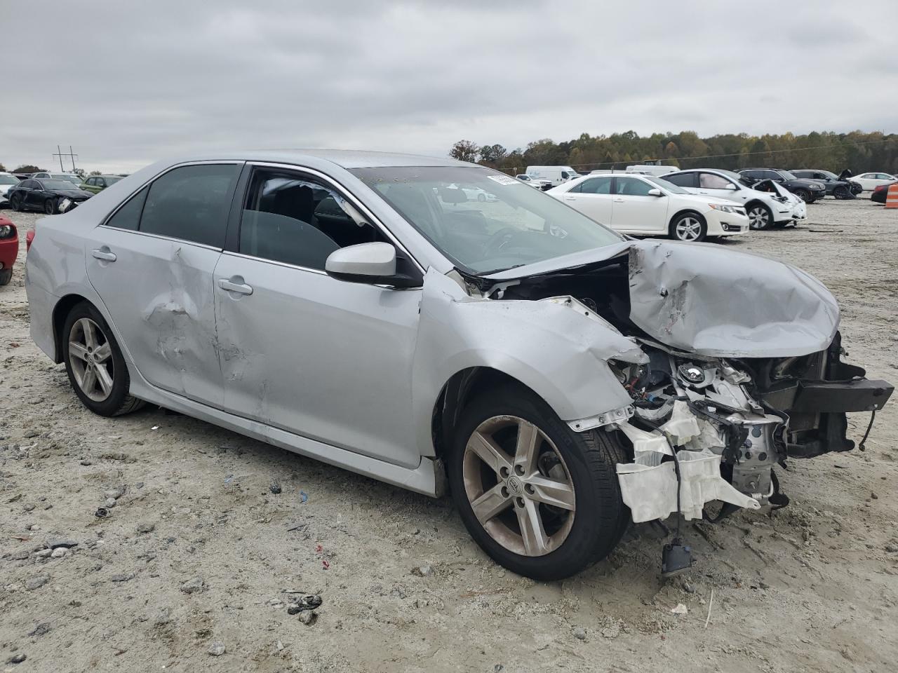 2012 Toyota Camry VIN 4T1BF1FK8CU157886 Copart auction photo, front end / side damage thumbnail 4