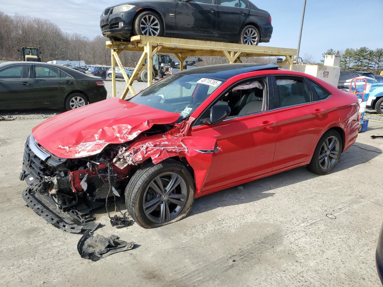 2021 Volkswagen Jetta VIN 3VWC57BU1MM017462
