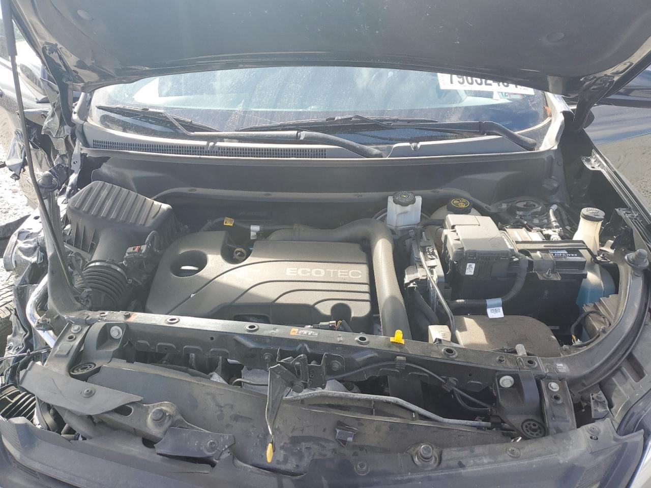 2018 Chevrolet Equinox VIN 2GNAXSEV8J6333434 Copart auction photo, front end / side damage thumbnail 14