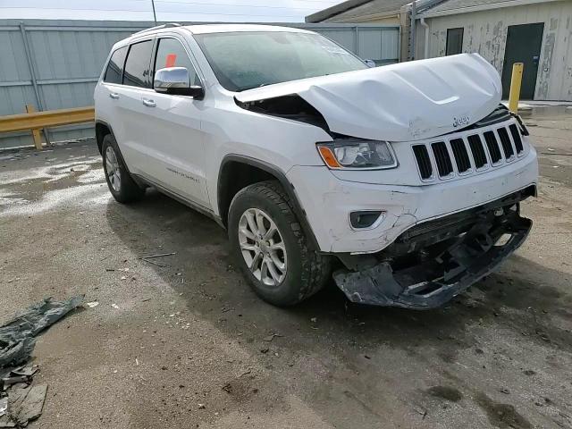 2014 Jeep Grand Cherokee VIN 1C4RJFBG3EC155195 Copart auction photo, front end / rear end damage thumbnail 11