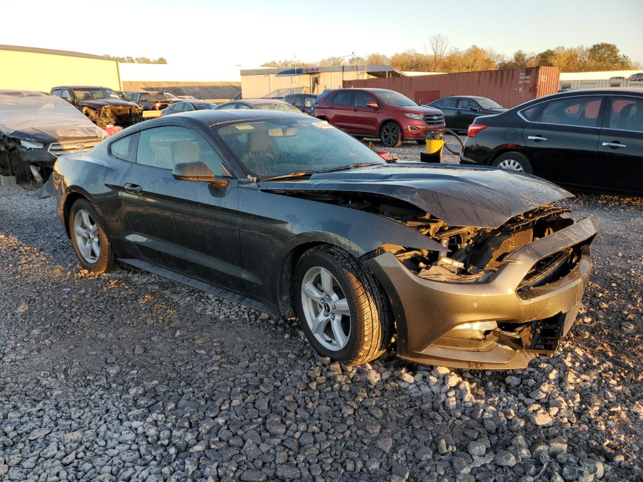 2015 Ford Mustang VIN 1FA6P8AM4F5398885 Copart auction photo, front end damage thumbnail 4