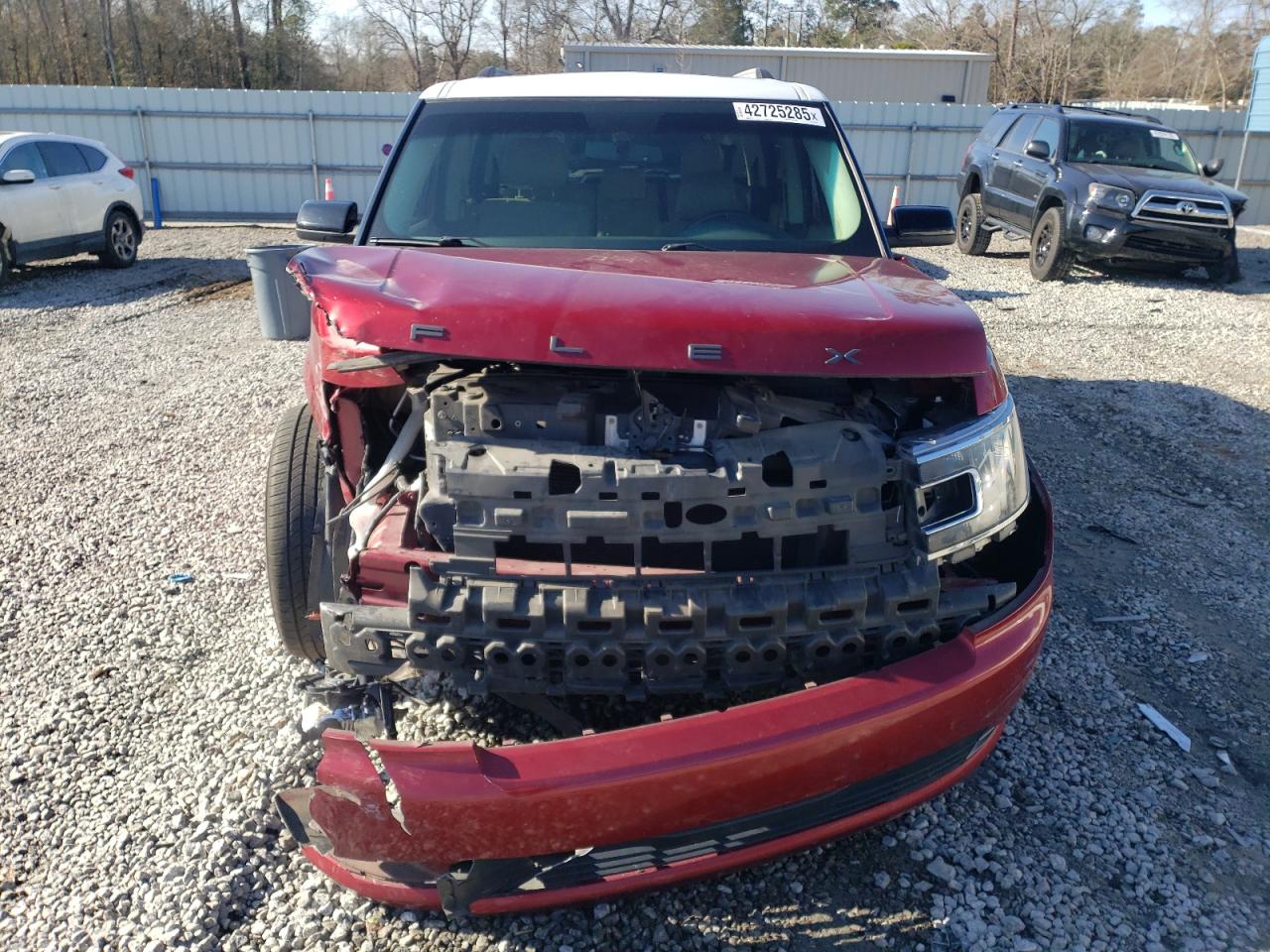 2016 Ford Flex VIN 2FMGK5C86GBA17557 Copart auction photo, front end damage thumbnail 5