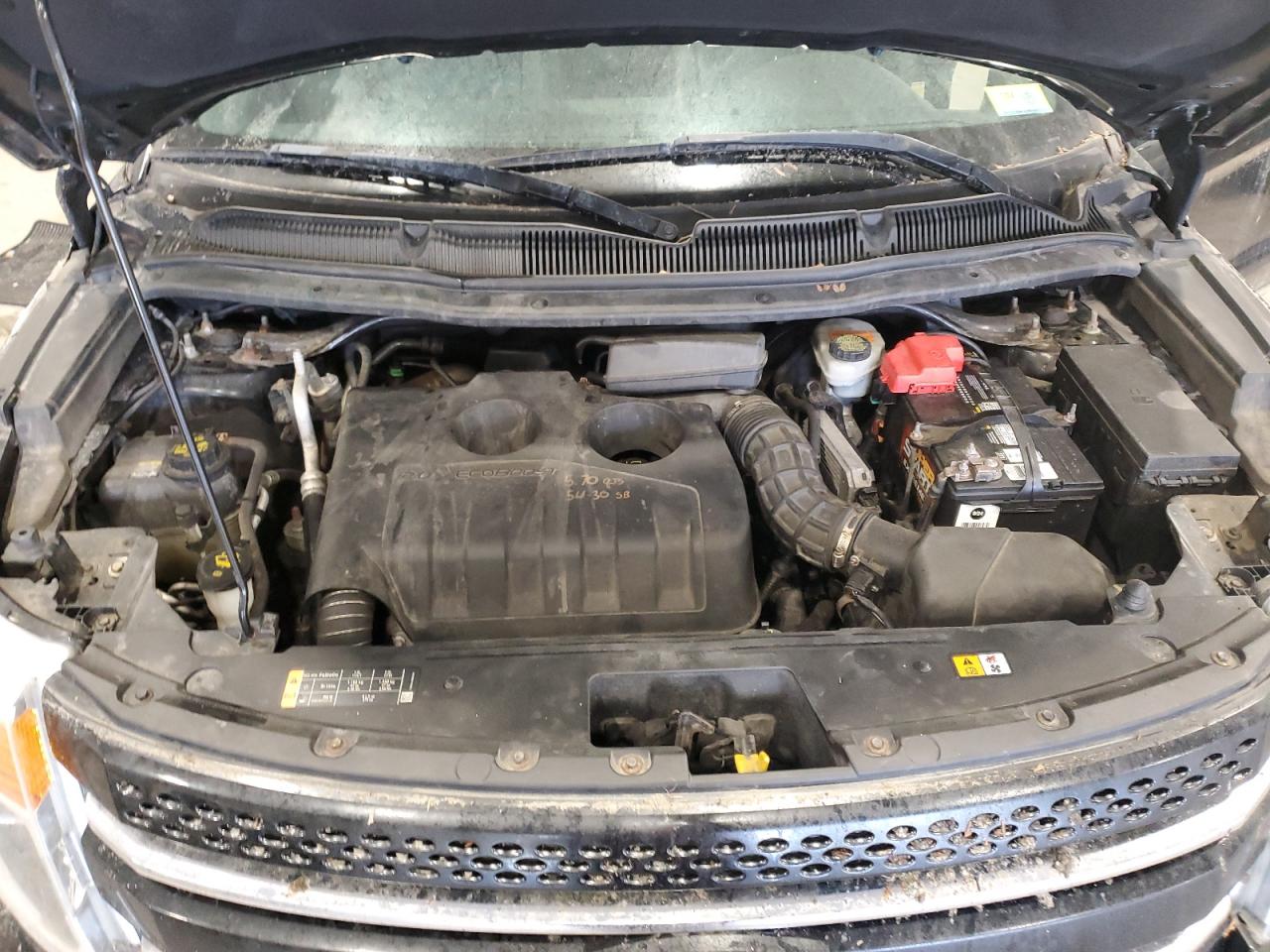 2013 Ford Explorer VIN 1FM5K7F91DGA23021 Copart auction photo, all over damage thumbnail 12