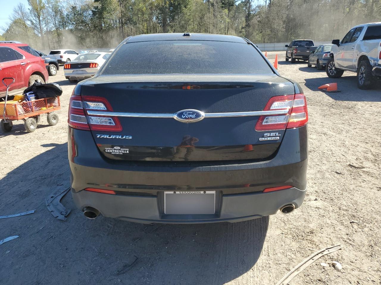 2015 Ford Taurus VIN 1FAHP2E81FG123675 Copart auction photo, front end damage thumbnail 6