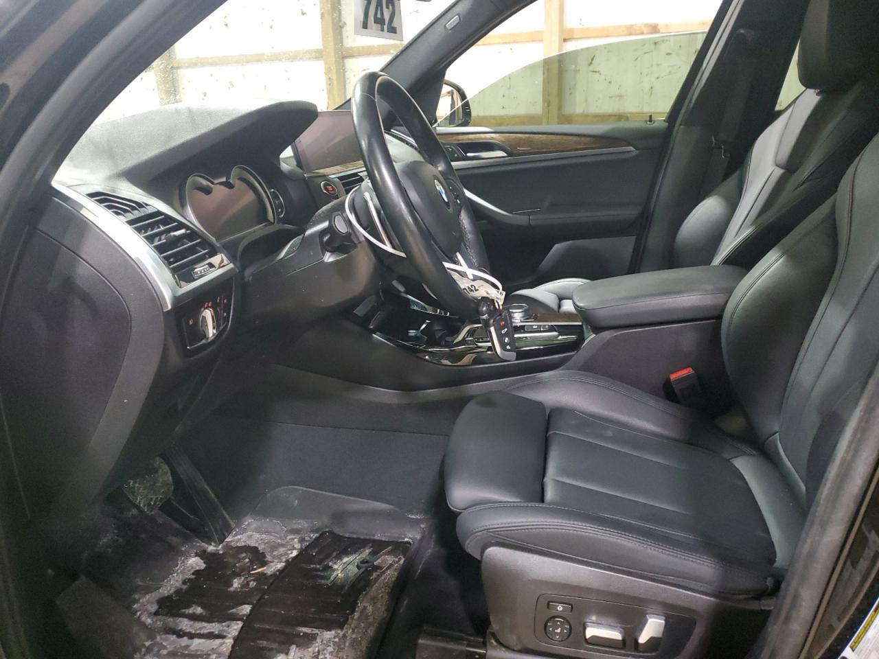 2019 BMW X3 VIN 5UXTR9C50KLP87806 Copart auction photo, front end damage thumbnail 7
