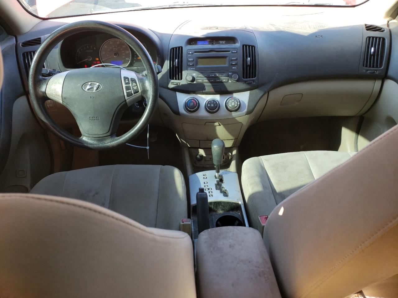 2008 Hyundai Elantra VIN KMHDU46D38U294629 Copart auction photo, rear end damage thumbnail 8