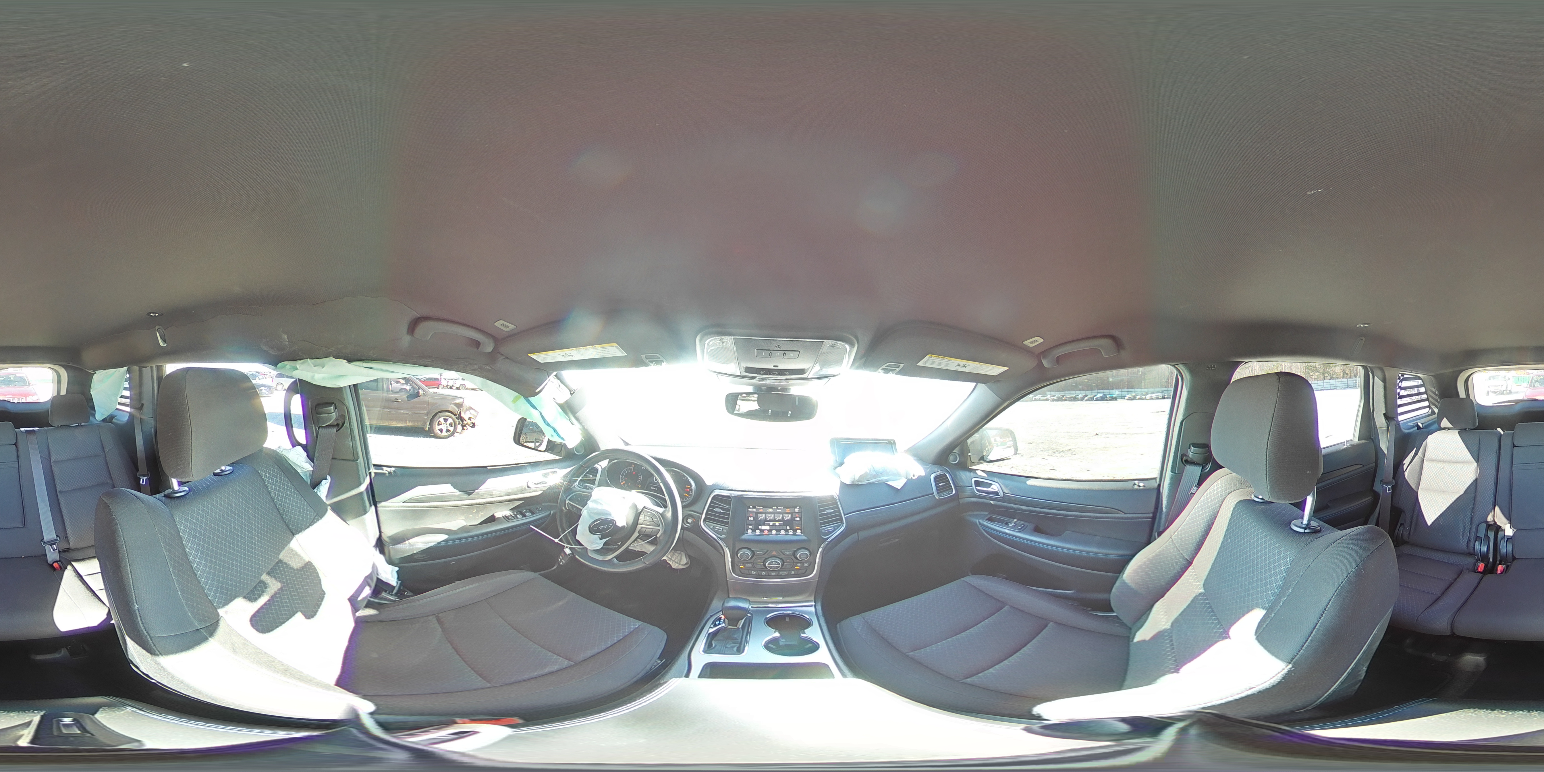 2020 Jeep Grand Cherokee VIN 1C4RJEAG8LC128874 Copart auction photo, front end damage thumbnail 13