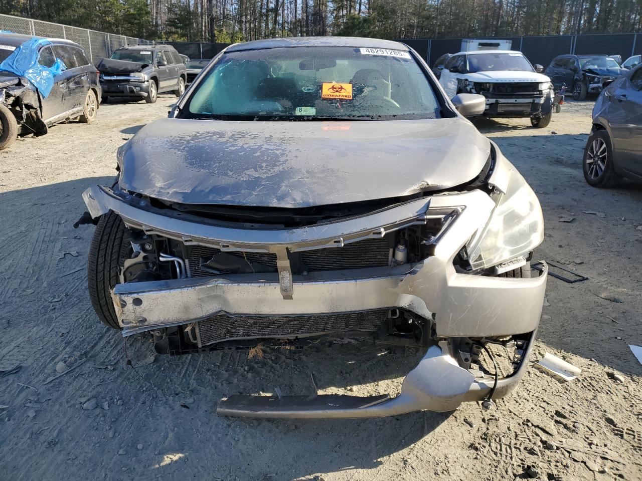 2015 Nissan Altima VIN 1N4AL3AP1FN340087 Copart auction photo, front end / side damage thumbnail 5