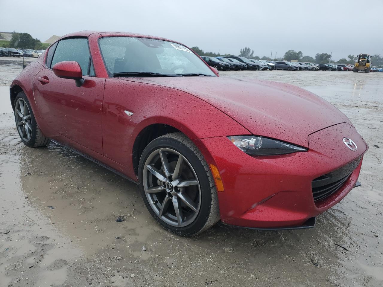 2022 Mazda MX-5 VIN JM1NDAM70N0500240 Copart auction photo, rear end / minor dent/scratches damage thumbnail 4