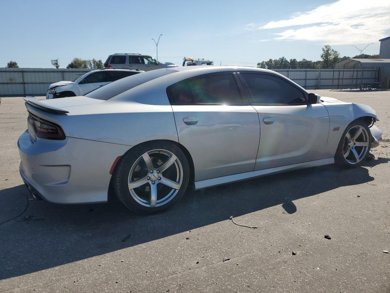2020 Dodge Charger VIN 2C3CDXGJ0LH126856 Copart auction photo, front end / undercarriage damage thumbnail 3