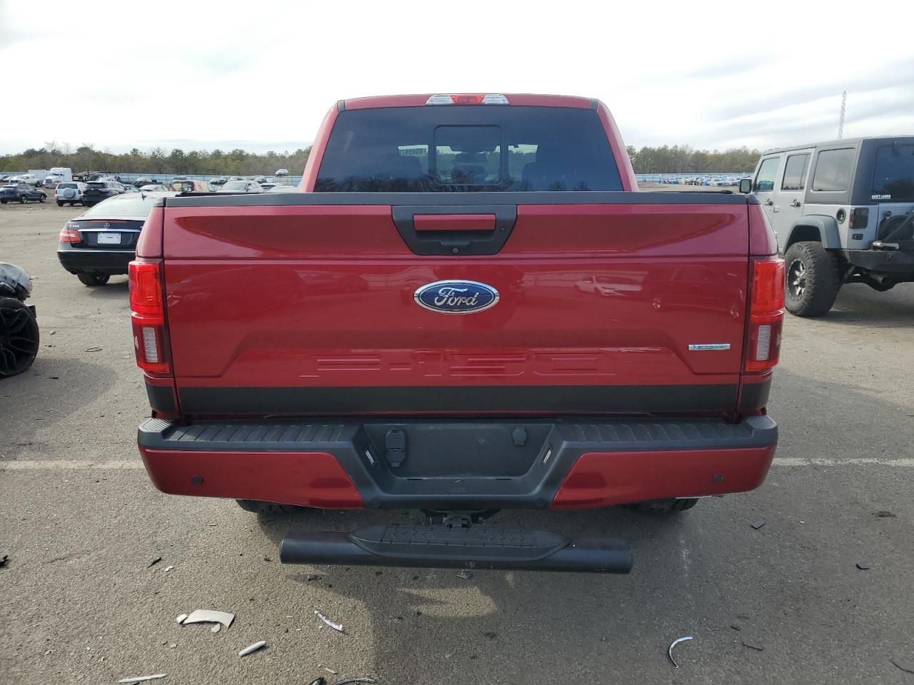 2018 Ford F-150 VIN 1FTEW1EG1JFE33776 Copart auction photo, front end / minor dent/scratches damage thumbnail 6