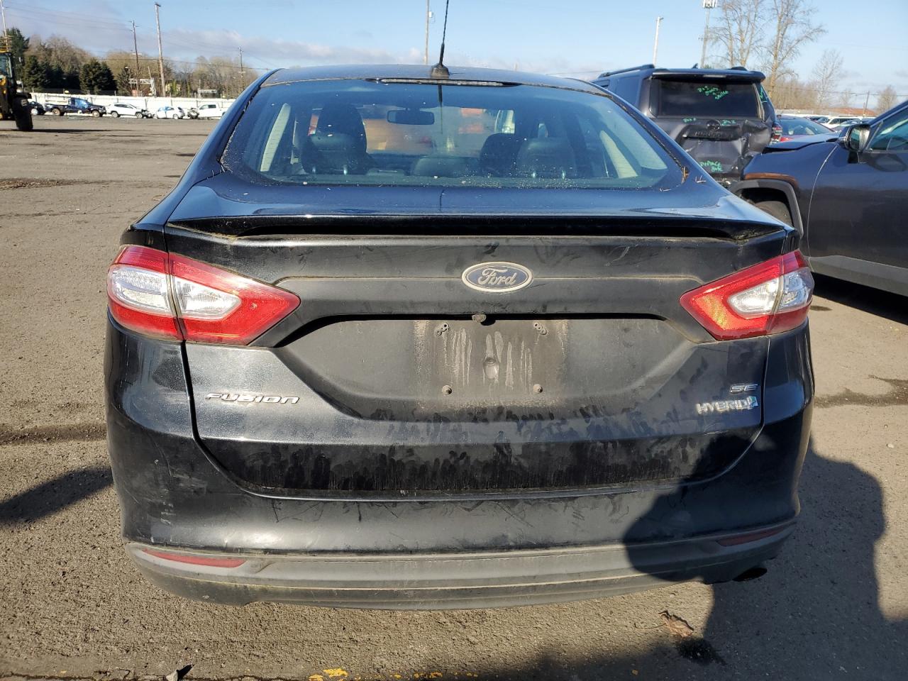 2013 Ford Fusion VIN 3FA6P0LUXDR171824 Copart auction photo, front end / all over damage thumbnail 6