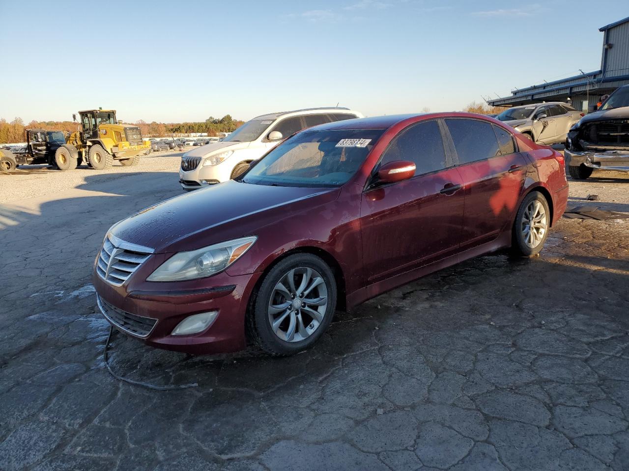 2012 Hyundai Genesis VIN KMHGC4DDXCU175536
