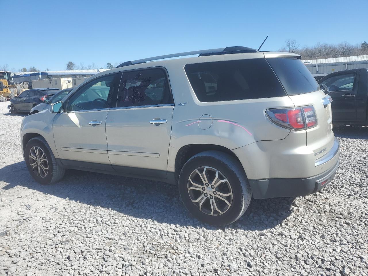 2014 GMC Acadia VIN 1GKKRSKD4EJ278626 Copart auction photo, side damage thumbnail 2