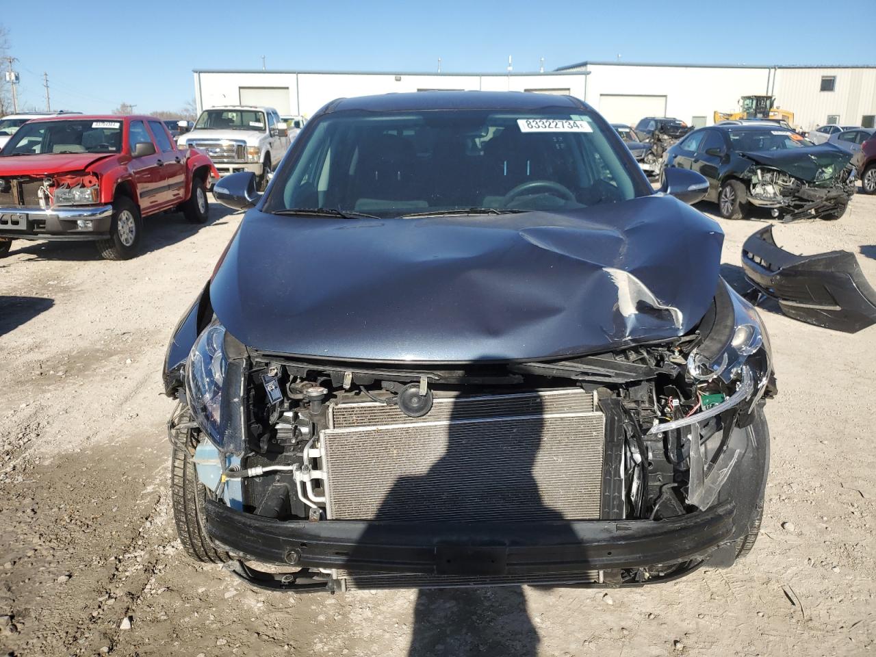 2013 KIA Sportage VIN KNDPB3A2XD7442291 Copart auction photo, front end damage thumbnail 5