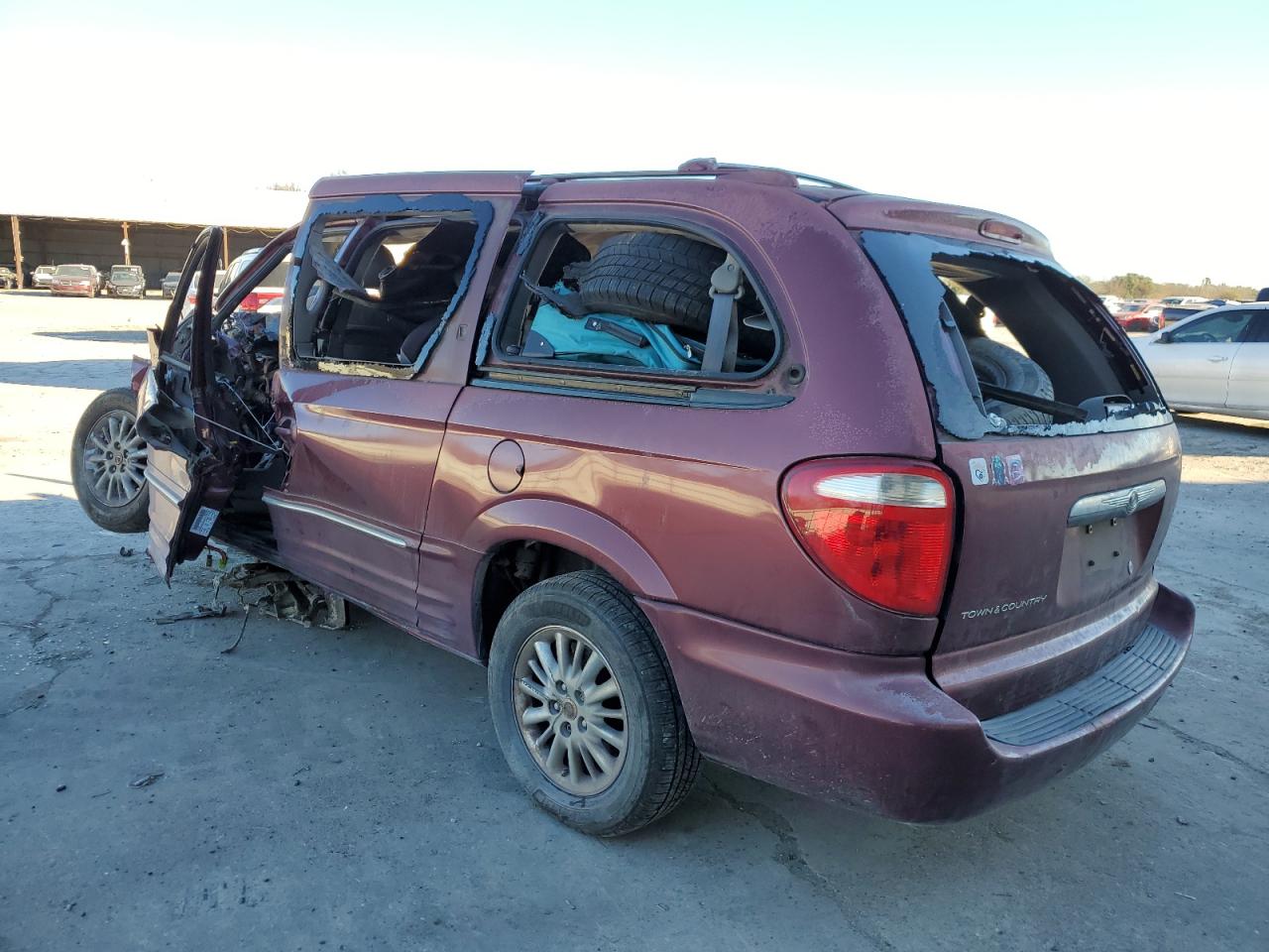 2002 Chrysler Town & Country VIN 2C8GP64L02R638032 Copart auction photo, all over damage thumbnail 2
