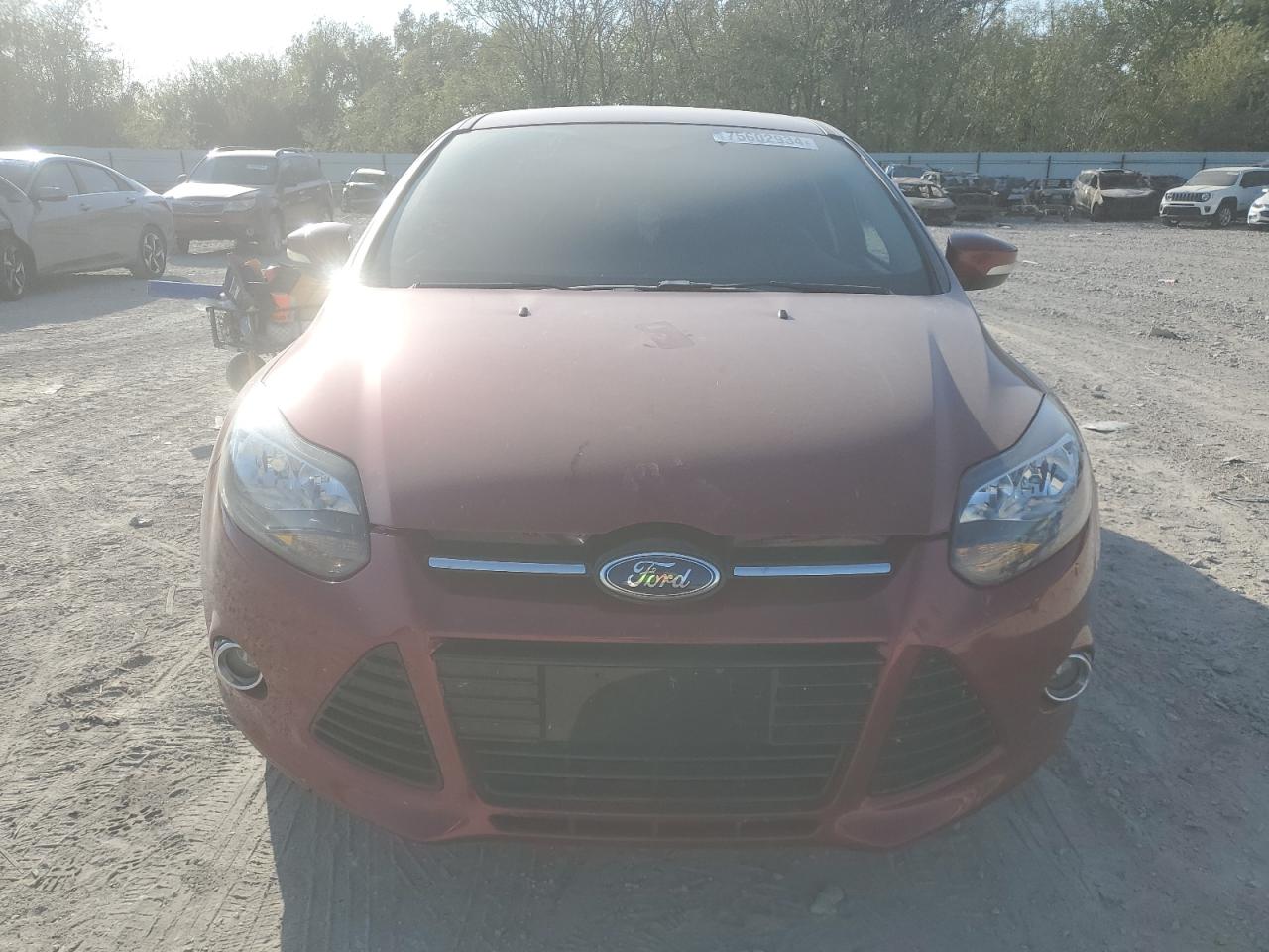 2014 Ford Focus VIN 1FADP3N27EL237279 Copart auction photo, rear end / minor dent/scratches damage thumbnail 5
