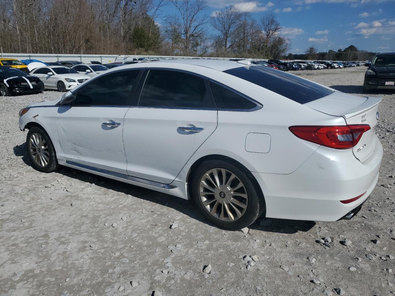 2015 Hyundai Sonata VIN 5NPE34AF3FH194512 Copart auction photo, front end damage thumbnail 2