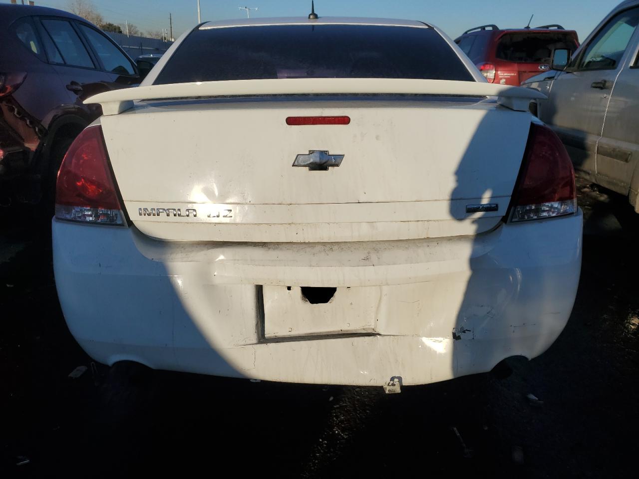 2013 Chevrolet Impala VIN 2G1WC5E30D1243795 Copart auction photo, rear end / minor dent/scratches damage thumbnail 6