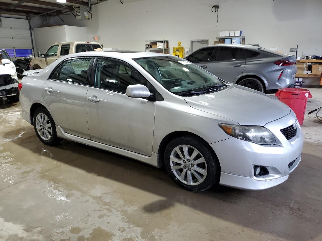 2009 Toyota Corolla VIN 2T1BU40E49C043324 Copart auction photo, mechanical damage thumbnail 4