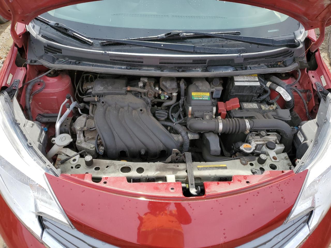 2015 Nissan Versa VIN 3N1CE2CP7FL423577 Copart auction photo, side / rear end damage thumbnail 11
