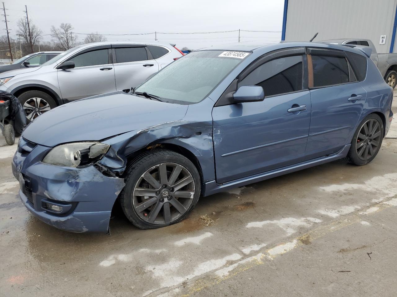 2007 Mazda 3 VIN JM1BK34L271626291