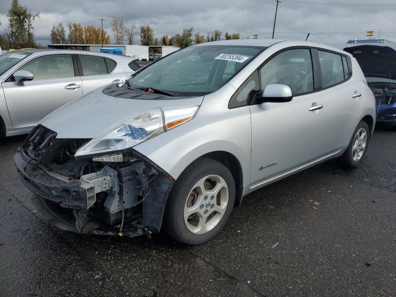 2013 Nissan Leaf VIN 1N4AZ0CP8DC407559