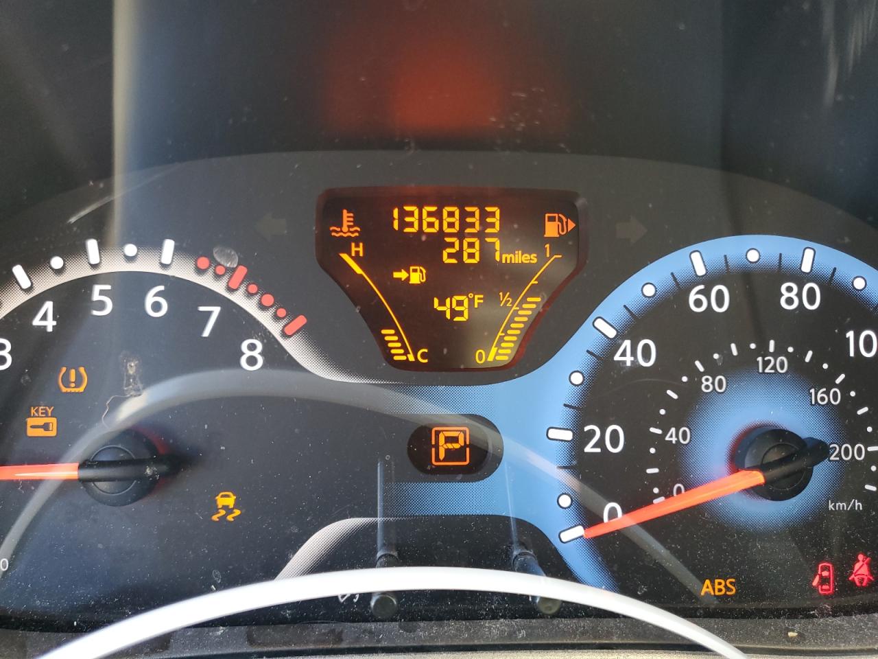 2014 Nissan Cube VIN JN8AZ2KR6ET352737 Copart auction photo, front end damage thumbnail 9