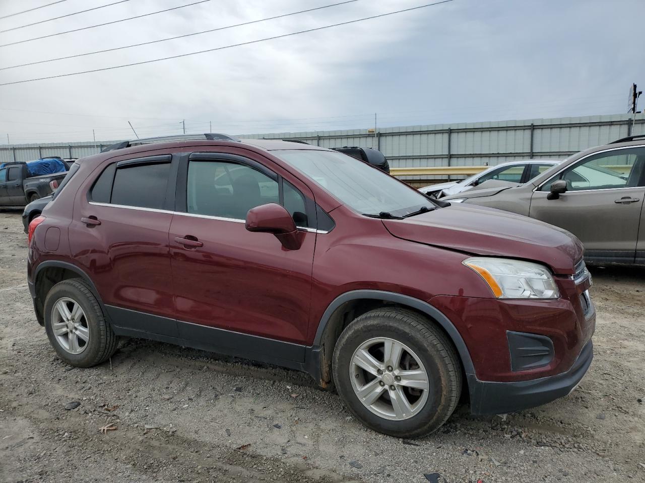 2016 Chevrolet Trax VIN 3GNCJPSB3GL264982 Copart auction photo, front end damage thumbnail 4