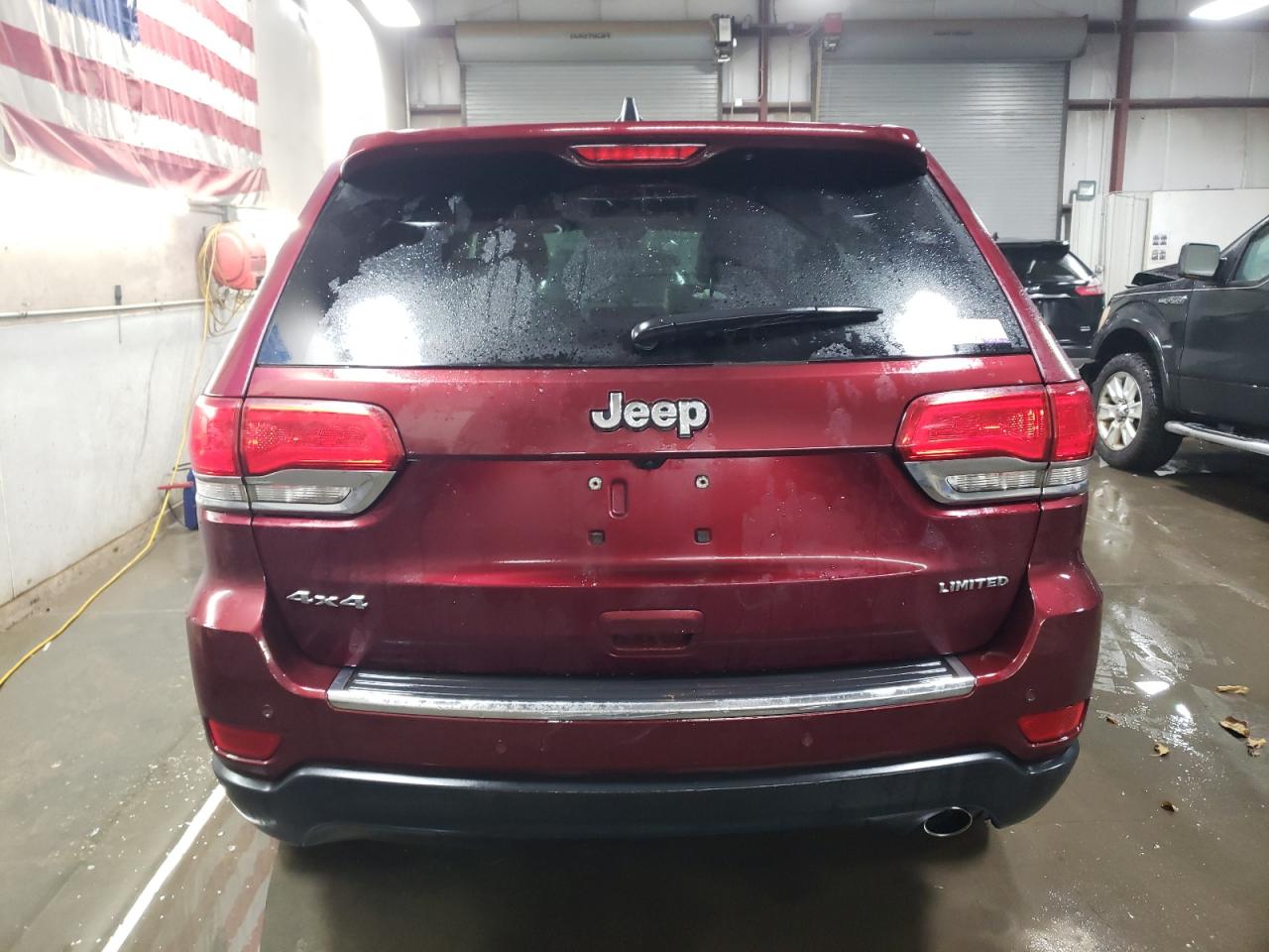 2017 Jeep Grand Cherokee VIN 1C4RJFBG4HC753834 Copart auction photo, front end / rear end damage thumbnail 6