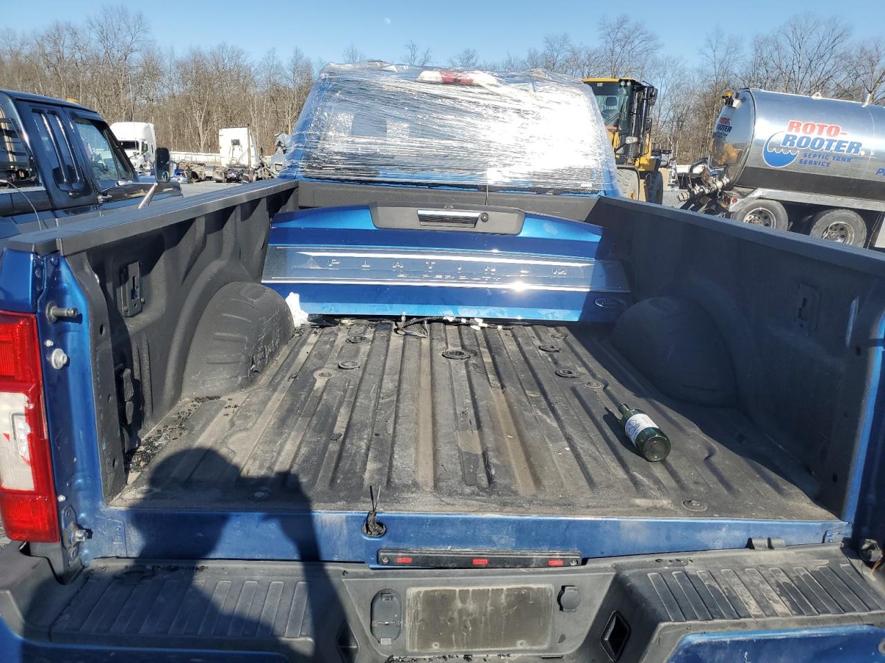 2022 Ford F450 VIN 1FT8W4DT5NEC07295 Copart auction photo, front end / all over damage thumbnail 10