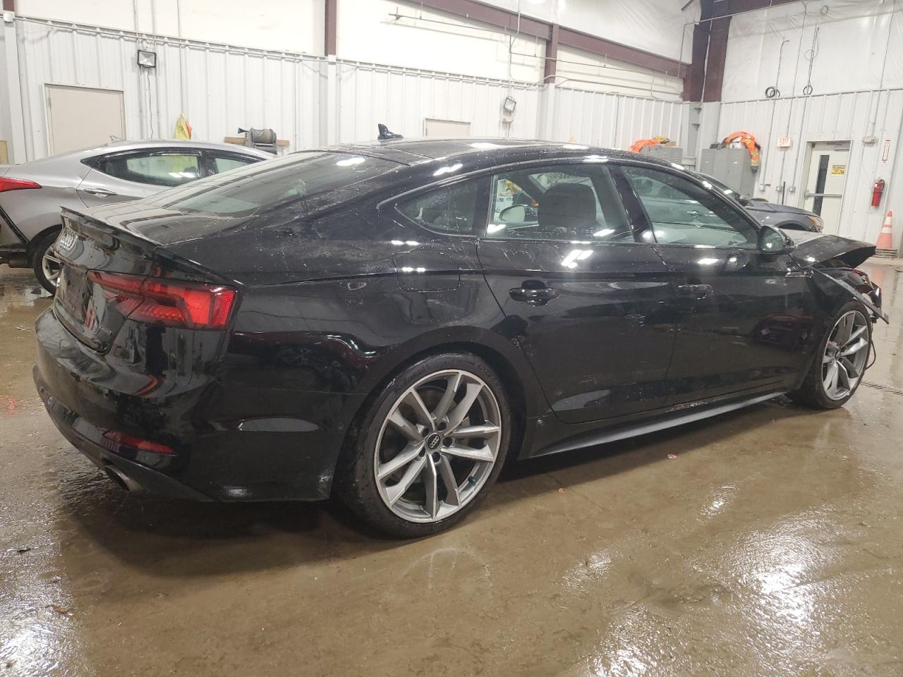 2019 Audi A5 VIN WAUFNCF50KA007153 Copart auction photo, front end damage thumbnail 3