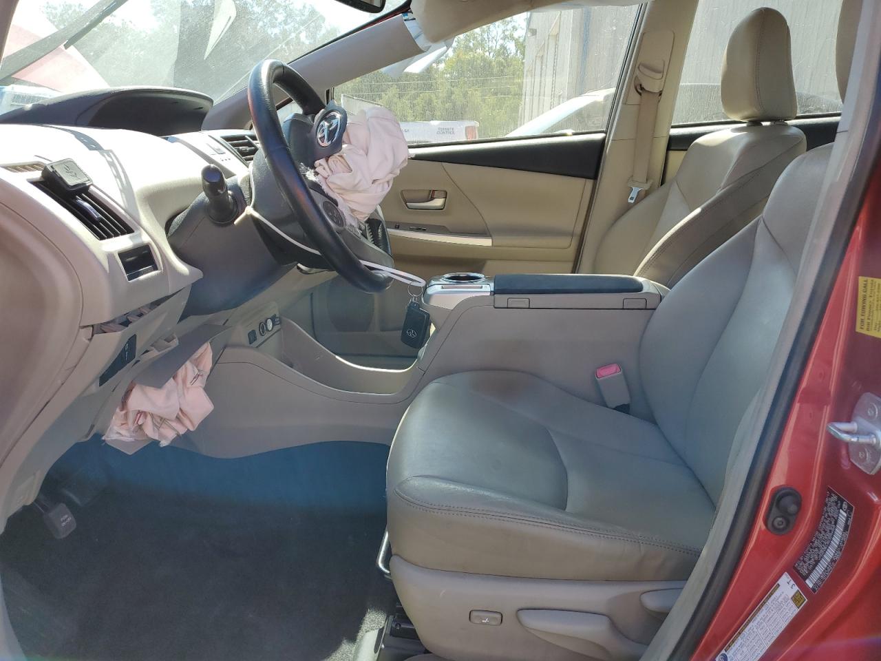 2014 Toyota Prius VIN JTDZN3EUXE3294468 Copart auction photo, front end damage thumbnail 7