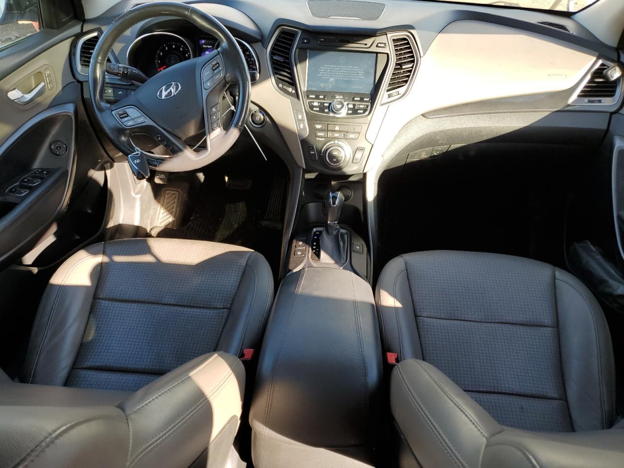 2014 Hyundai Santa Fe VIN 5XYZU3LB9EG125378 Copart auction photo, mechanical damage thumbnail 8