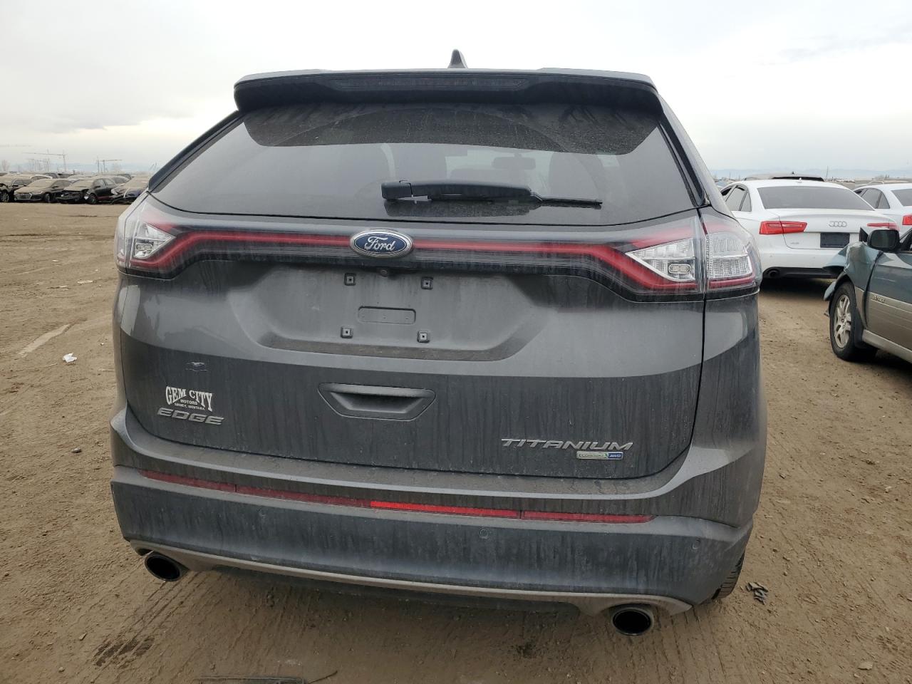 2018 Ford Edge VIN 2FMPK4K90JBB07332 Copart auction photo, front end damage thumbnail 6