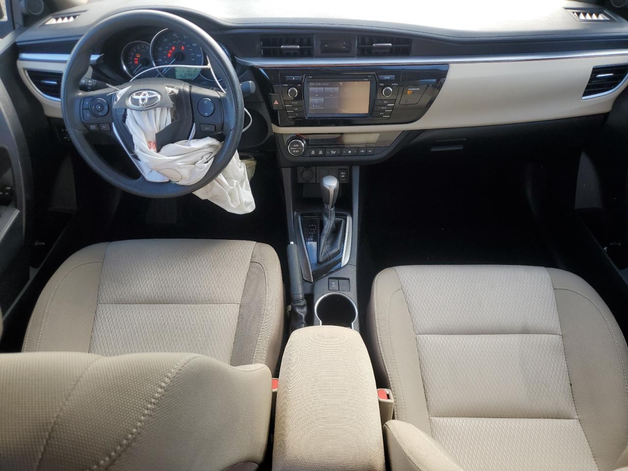 2014 Toyota Corolla VIN 2T1BURHE0EC117916 Copart auction photo, front end / mechanical damage thumbnail 8