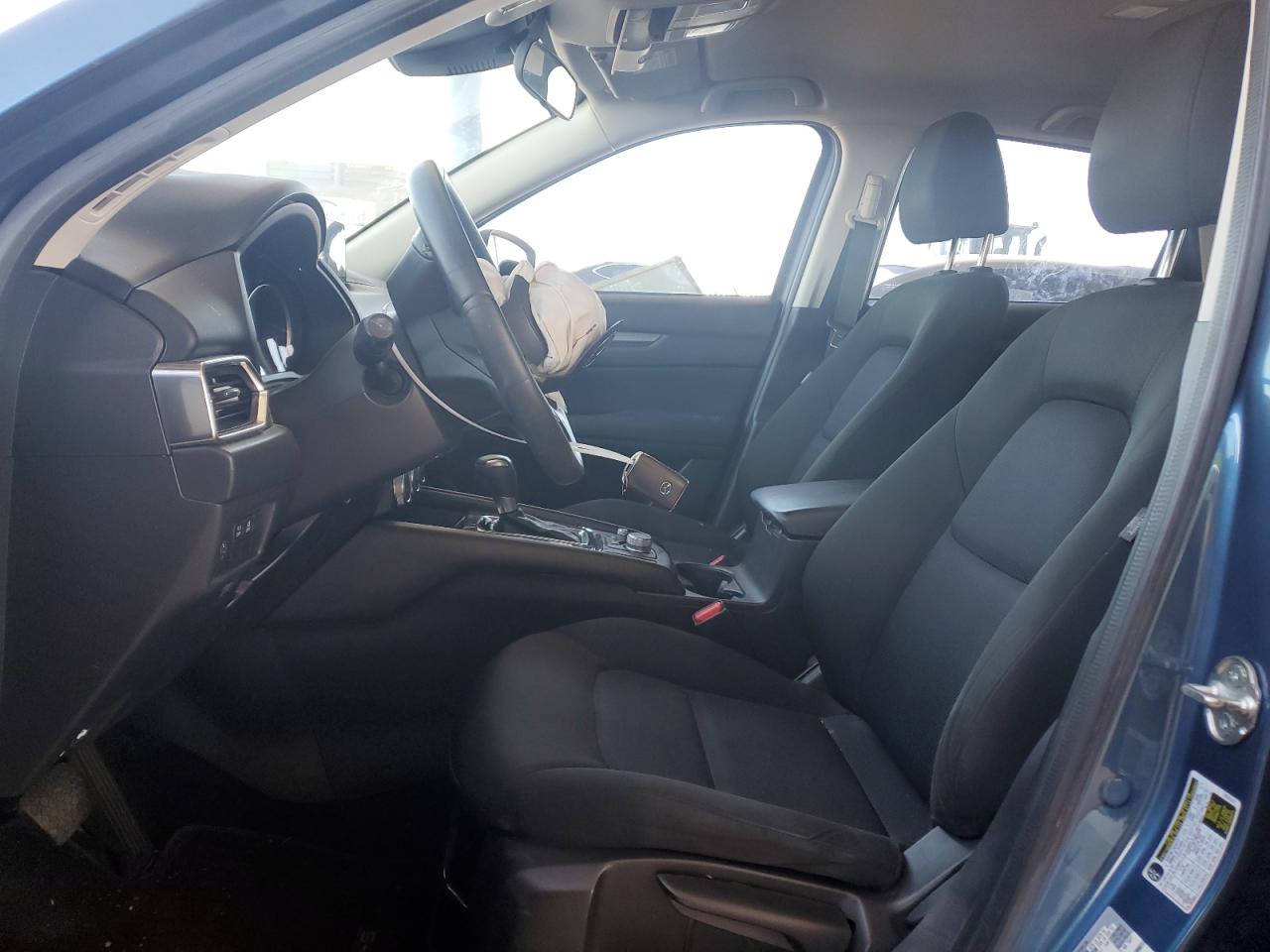 2020 Mazda CX-5 VIN JM3KFABM7L0730366 Copart auction photo, front end / side damage thumbnail 7