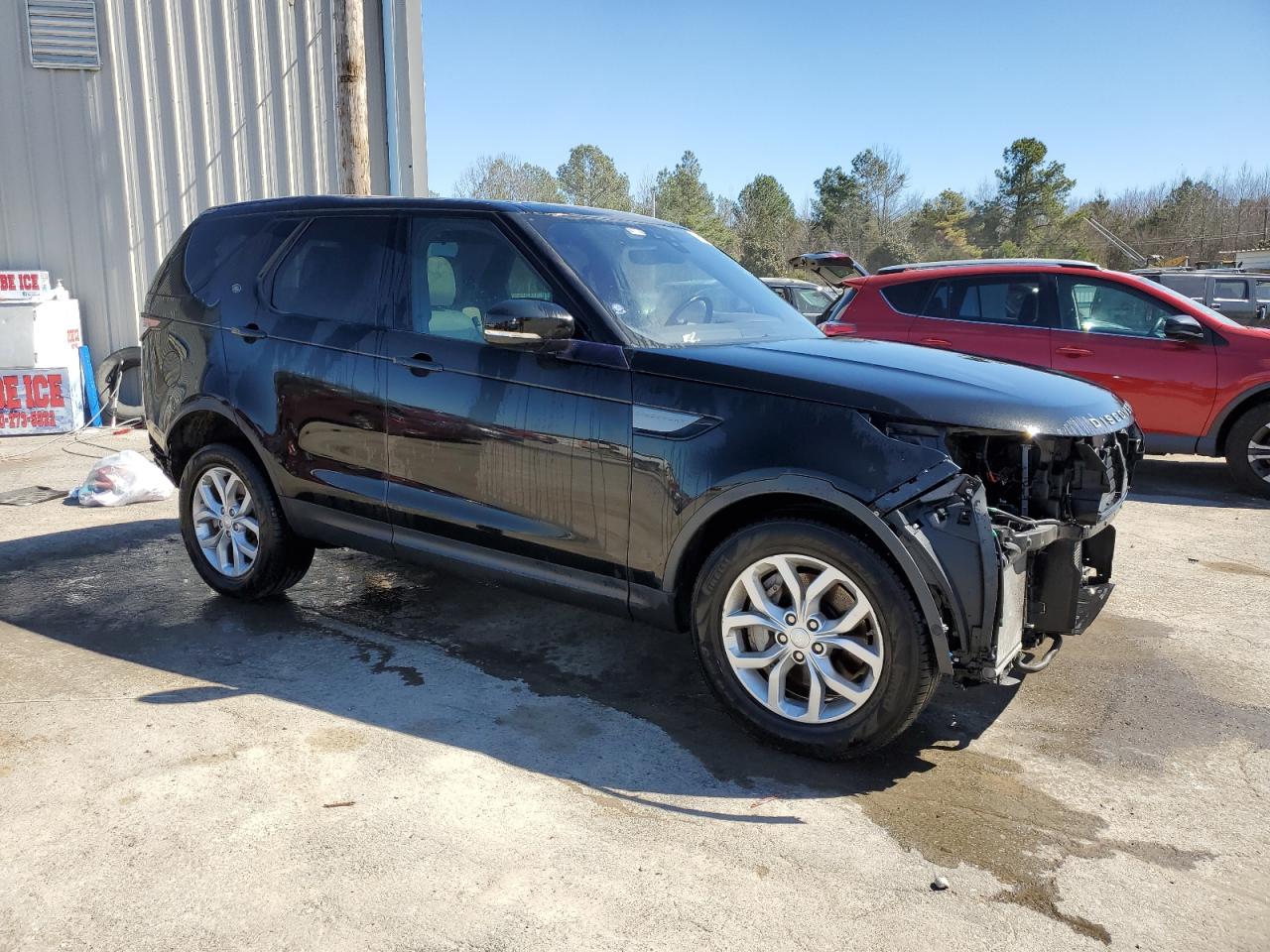 2019 Land Rover Discovery VIN SALRG2RVXKA082466 Copart auction photo, front end / rear end damage thumbnail 4