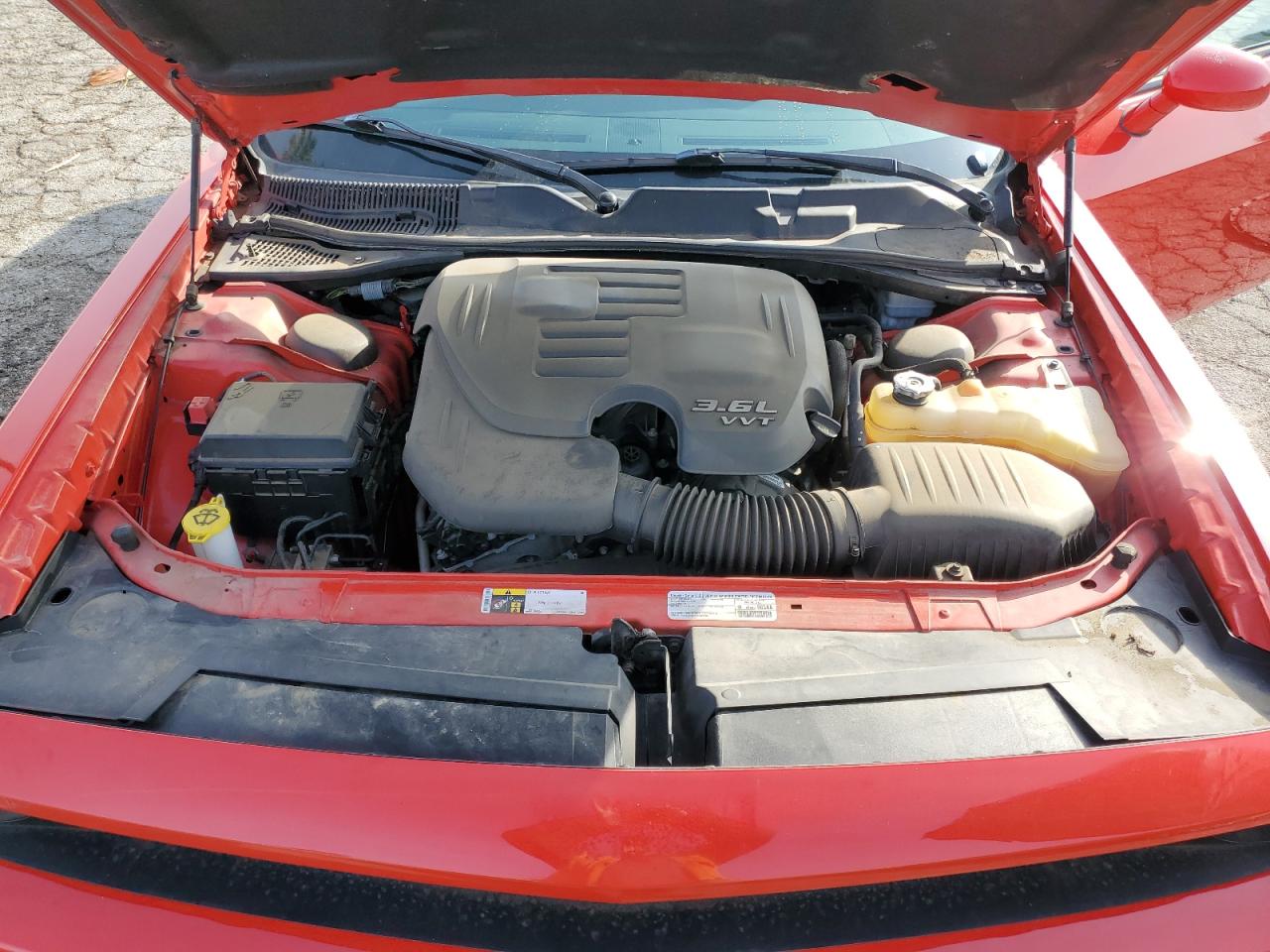 2014 Dodge Challenger VIN 2C3CDYAG6EH234176 Copart auction photo, rear end / side damage thumbnail 11