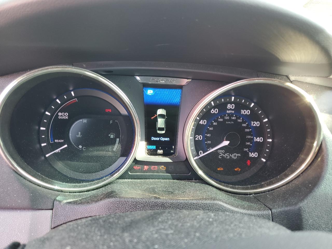 2012 Hyundai Sonata VIN KMHEC4A49CA027309 Copart auction photo, mechanical / front end damage thumbnail 9
