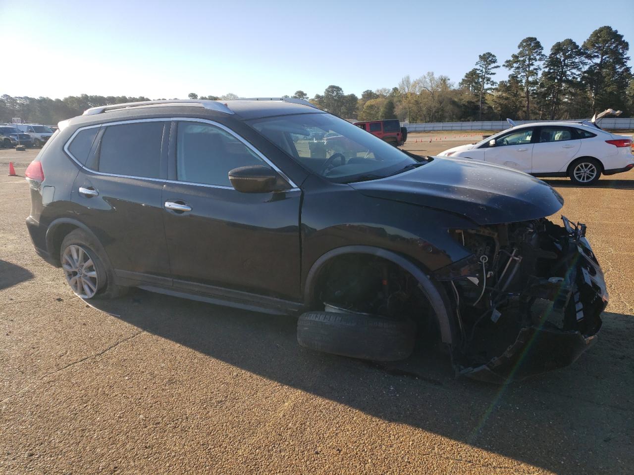 2018 Nissan Rogue VIN KNMAT2MV9JP534054 Copart auction photo, front end damage thumbnail 4