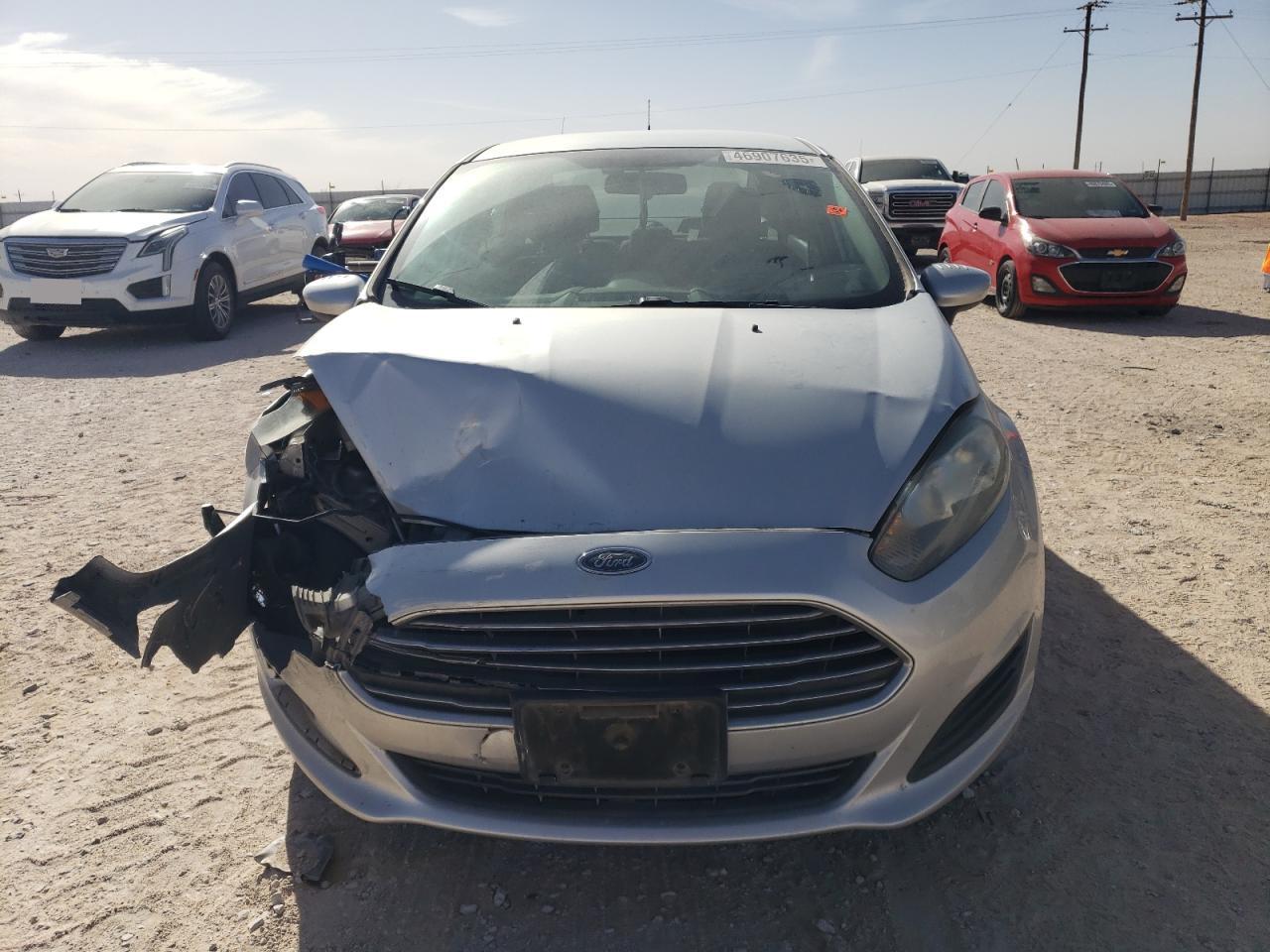 2018 Ford Fiesta VIN 3FADP4BJ8JM139016 Copart auction photo, front end damage thumbnail 5