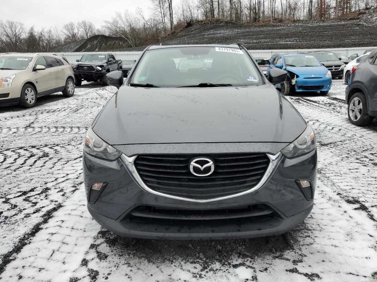 2017 Mazda CX-3 VIN JM1DKFB74H0158460 Copart auction photo, top/roof damage thumbnail 5