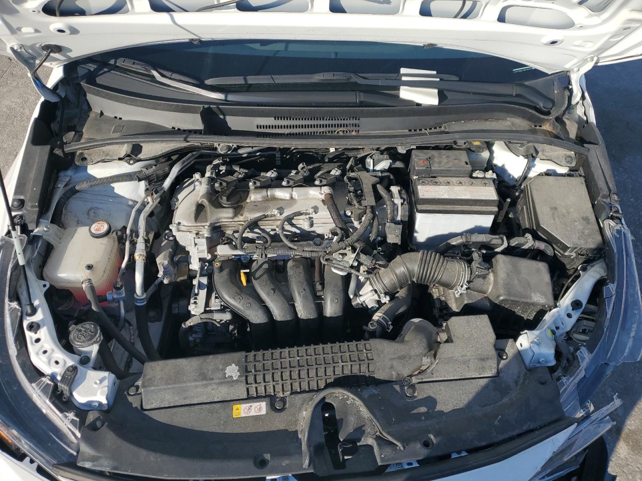 2022 Toyota Corolla VIN 5YFEPMAE1NP289597 Copart auction photo, front end / undercarriage damage thumbnail 12