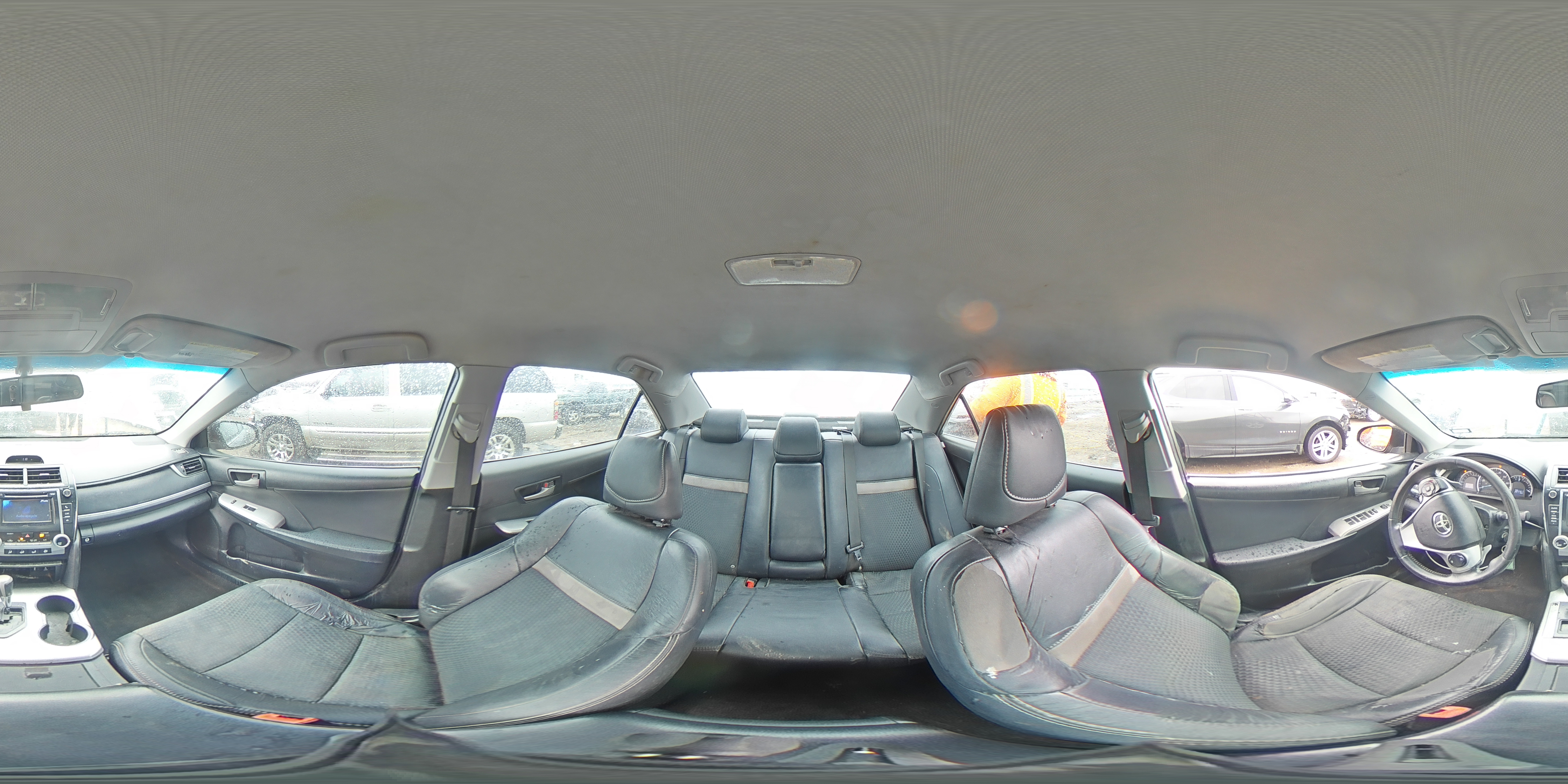 2014 Toyota Camry VIN 4T1BF1FK1EU322437 Copart auction photo, front end / rear end damage thumbnail 15