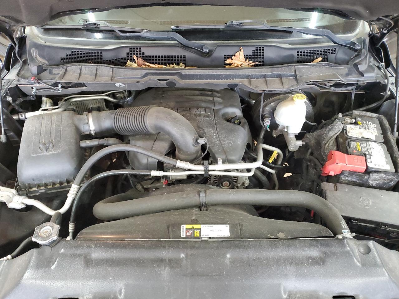 2014 RAM 1500 VIN 1C6RR7NT3ES445344 Copart auction photo, rear end / undercarriage damage thumbnail 11