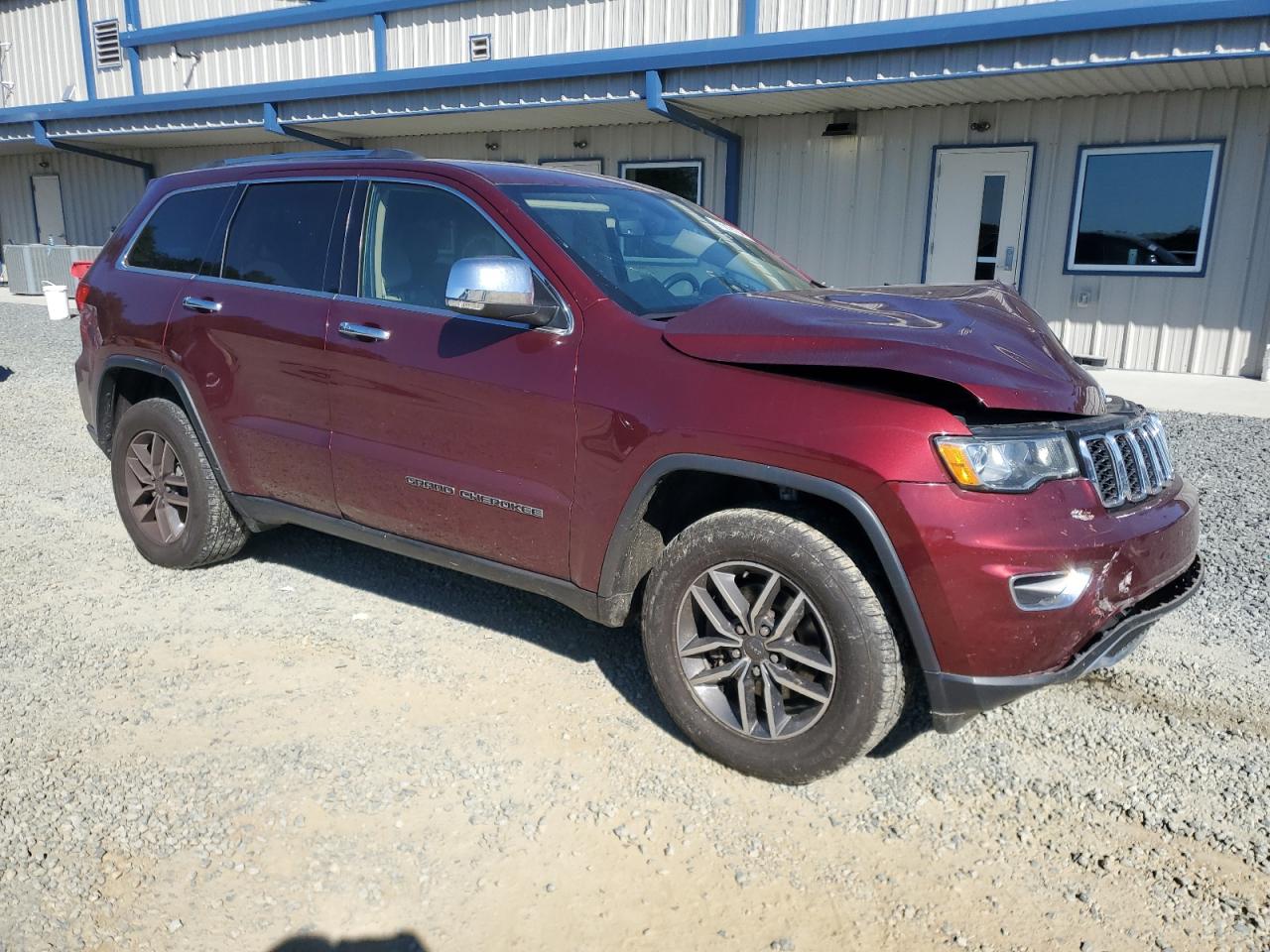 2019 Jeep Grand Cherokee VIN 1C4RJFBGXKC532861 Copart auction photo, front end damage thumbnail 4