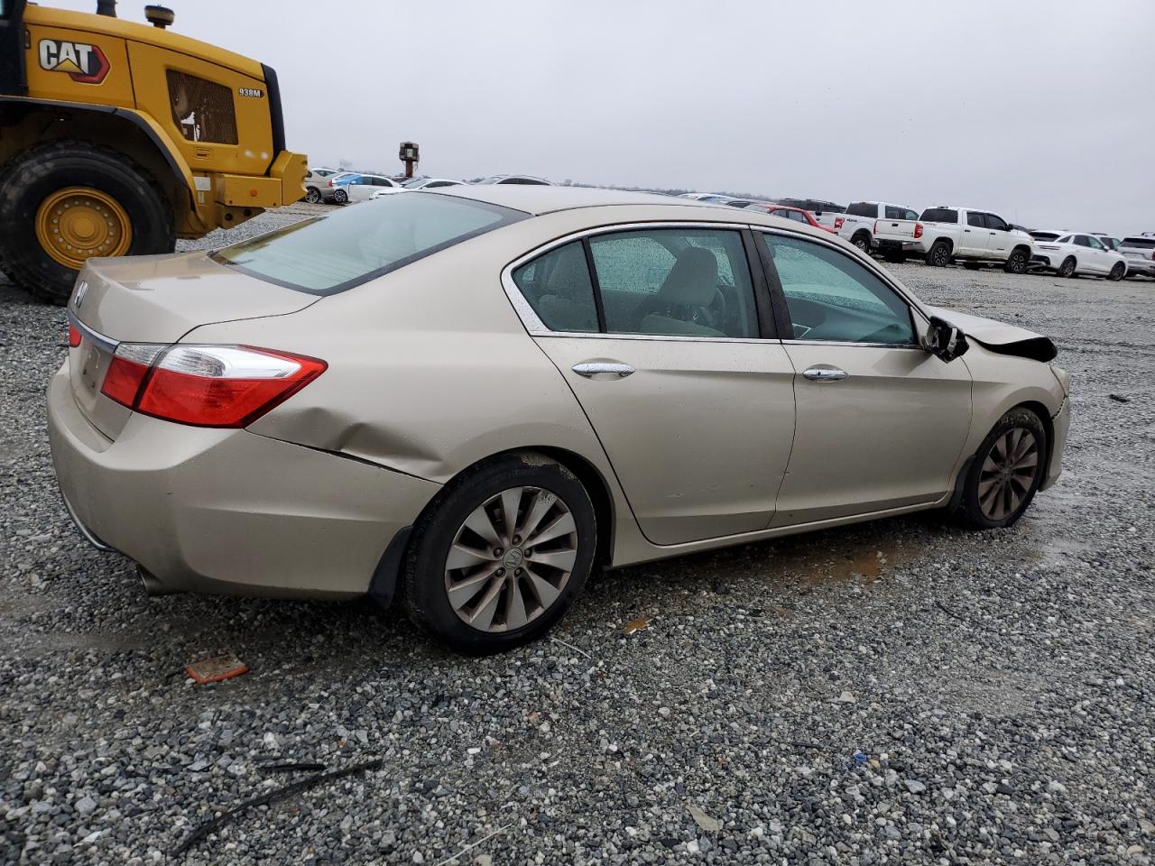 2014 Honda Accord VIN 1HGCR2F76EA000221 Copart auction photo, all over damage thumbnail 3