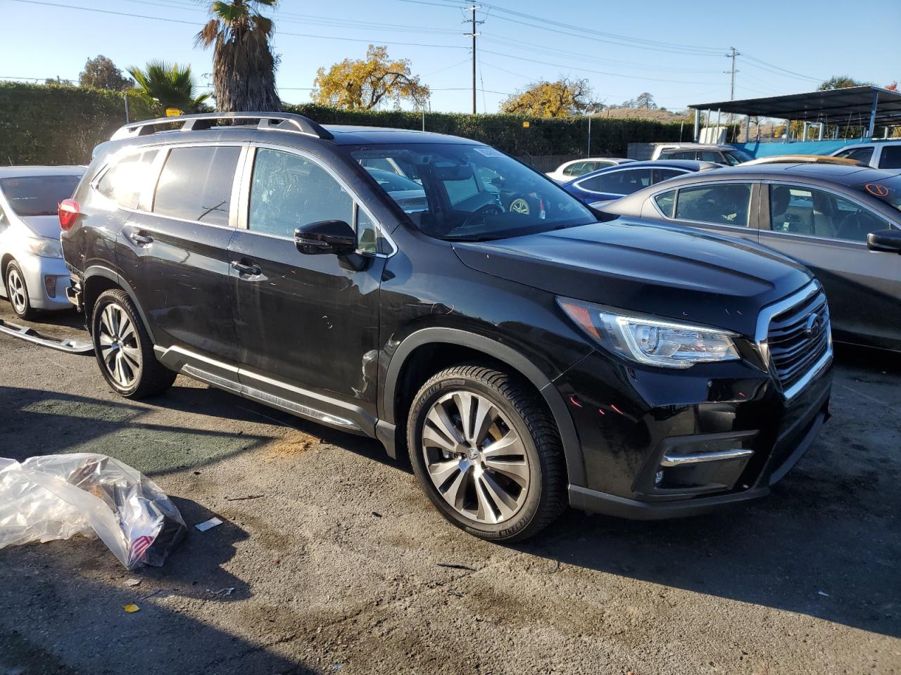 2021 Subaru Ascent VIN 4S4WMAPD5M3455763 Copart auction photo, mechanical / rear end damage thumbnail 4