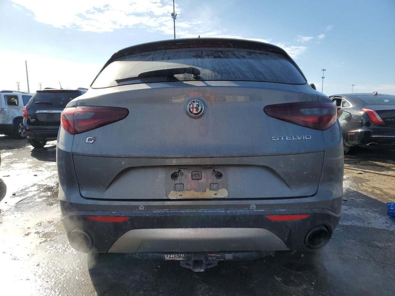 2019 Alfa Romeo Stelvio VIN ZASPAKBN1K7C52373 Copart auction photo, front end damage thumbnail 6
